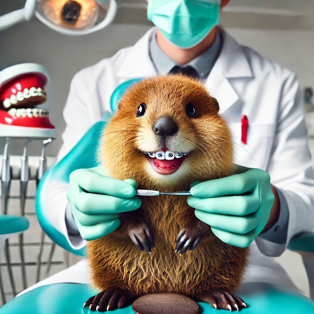 Bruno der Biber - Kieferorthopädie - Für Ihr Kind nur das Beste